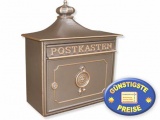 Nostalgischer Briefkasten bronze Cenator BW 132 