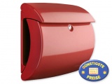 Briefkasten Kunststoff rot glänzend Cenator BW 555 