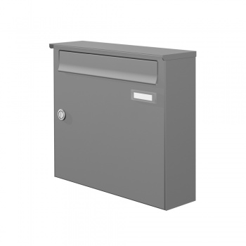 Briefkasten Cenator KN-AP-10-244 graualuminium RAL 9007