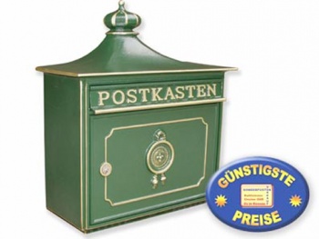 Nostalgischer Briefkasten grn Cenator BW 131