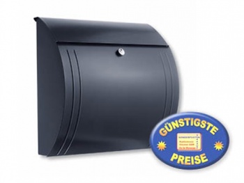 Briefkasten klein anthrazit Cenator BW 151 