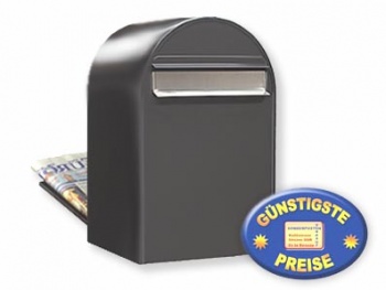 Zaunbriefkasten grau Cenator BF 384 