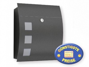 Briefkasten anthrazit Cenator CM 546