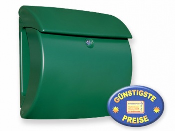 Briefkasten Kunststoff grün Cenator BW 99 