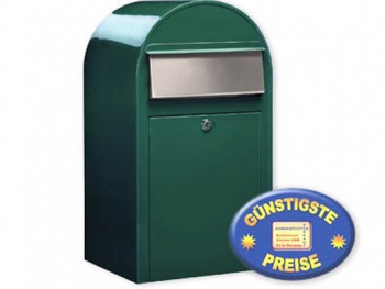 Großraum-Briefkasten grün Cenator BF 406 