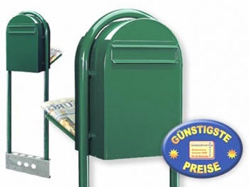 Standbriefkasten Entnahme hinten grn Cenator BF 471