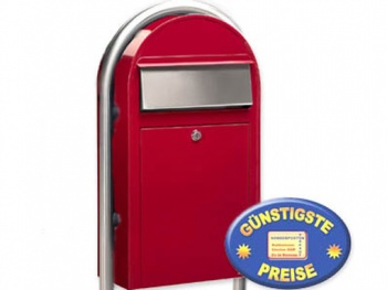 Standbriefkasten rot Cenator BF 481