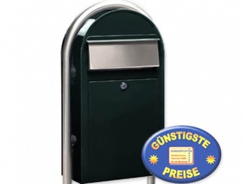 Standbriefkasten schwarzgrn Cenator BF 482