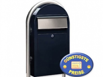 Standbriefkasten schwarzblau Cenator BF 483 