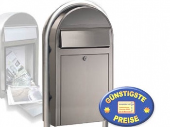 Standbriefkasten Edelstahl Cenator BF 489 