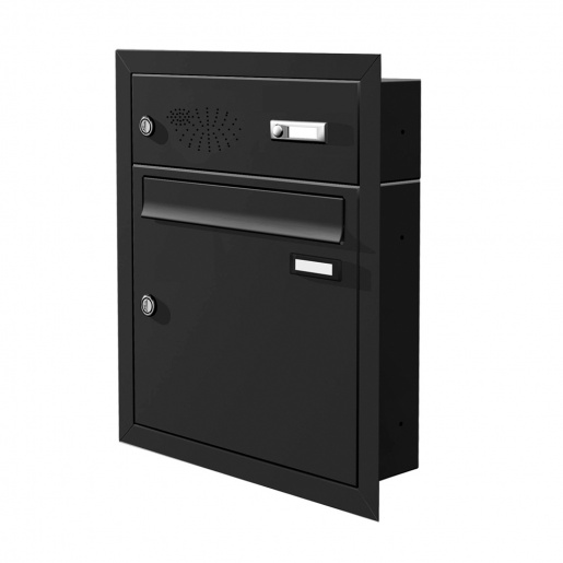 Unterputz Briefkasten mit Funktionskasten Cenator KN-UP-11-110 anthrazitgrau RAL 7016