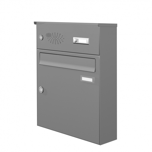 Briefkasten Cenator KN-AP-11-244 graualuminium RAL 9007