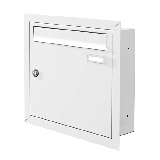 Unterputz Briefkasten Cenator KN-UP-10-110 weiss RAL 9016