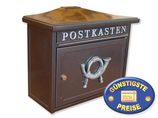 Briefkasten nostalgisch alteisen Cenator BW 147 