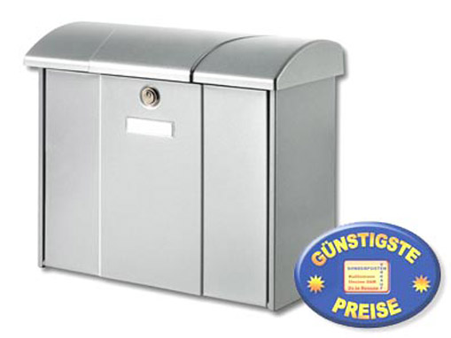 Briefkasten silber Cenator BW 161 