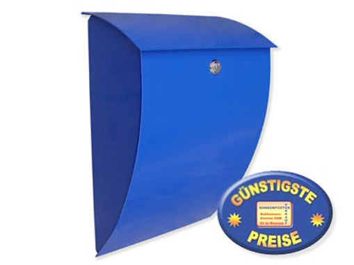 Briefkasten blau Cenator BW 169 